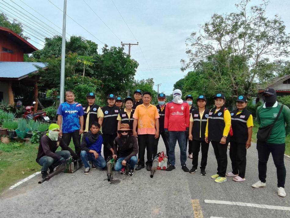 พ่นหมอกควันป้องกันโรคไข้เลือดออก ประจำปีงบประมาณ2568