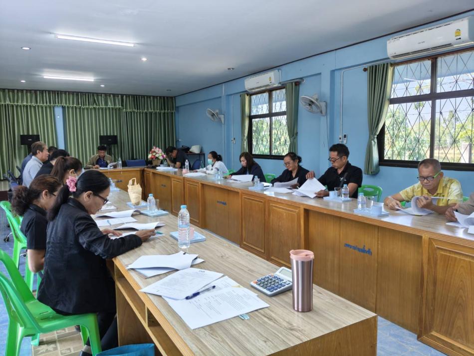 ดำเนินการจัดประชุมคณะกรรมการกองทุนฯเพื่อพิจารณาอนุมัติแผนการเงิน แผนสุขภาพชุมชนและโครงการกิจกรรม ประจำปีงบประมาณ พ.ศ. 2569
